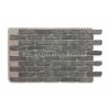 28" Faux Brick Panel - Charcoal