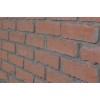 28" Faux Brick Panel - Red - Dark Grout